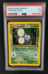 PSA 3 Jumpluff 7/111 Neo Genesis Unlimited Pokemon Graded Card